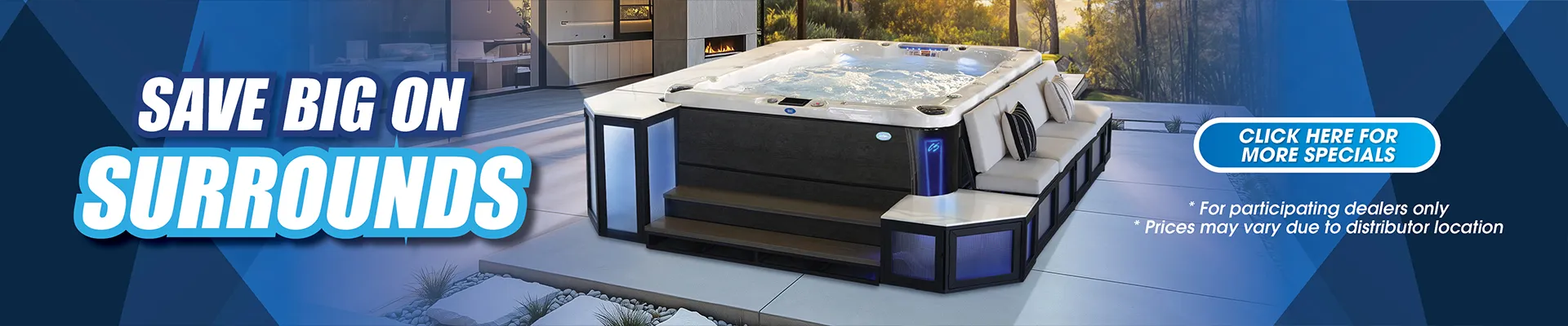 Calspas hot tub being used in a family setting - Turin