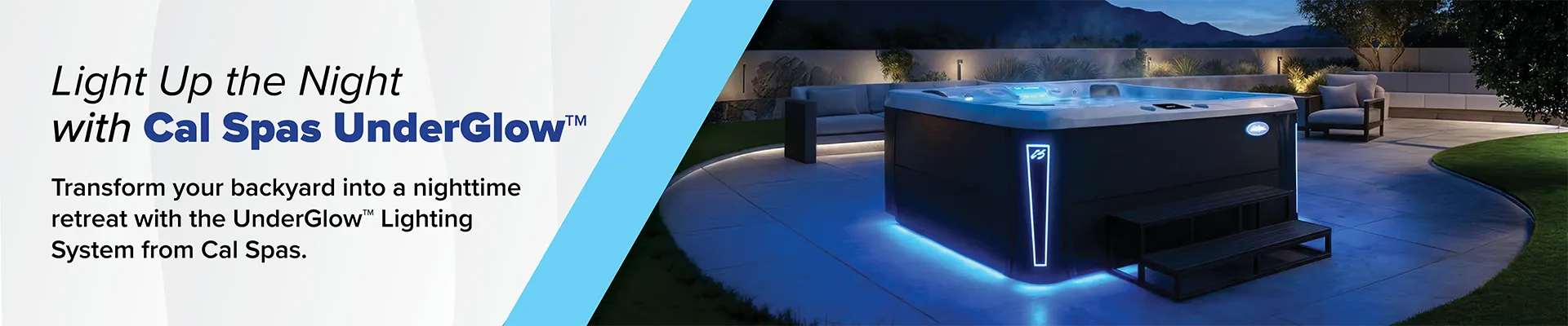 Calspas hot tub being used in a family setting - Turin